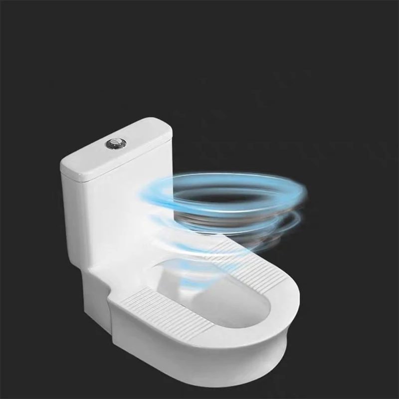 Квадратные унитазы модифицированный приседающий туалет керамический