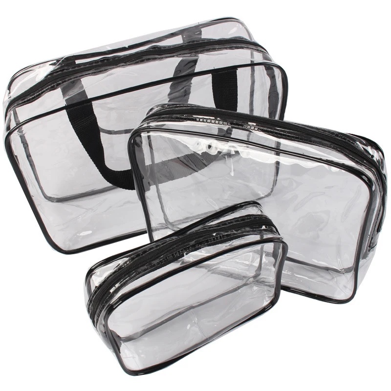 

Travel Cosmetic Bag Transparent Wash Bag Portable Three-dimensional Makeup Bag Portable Lipstick Bag Lip Gloss Storage Bag