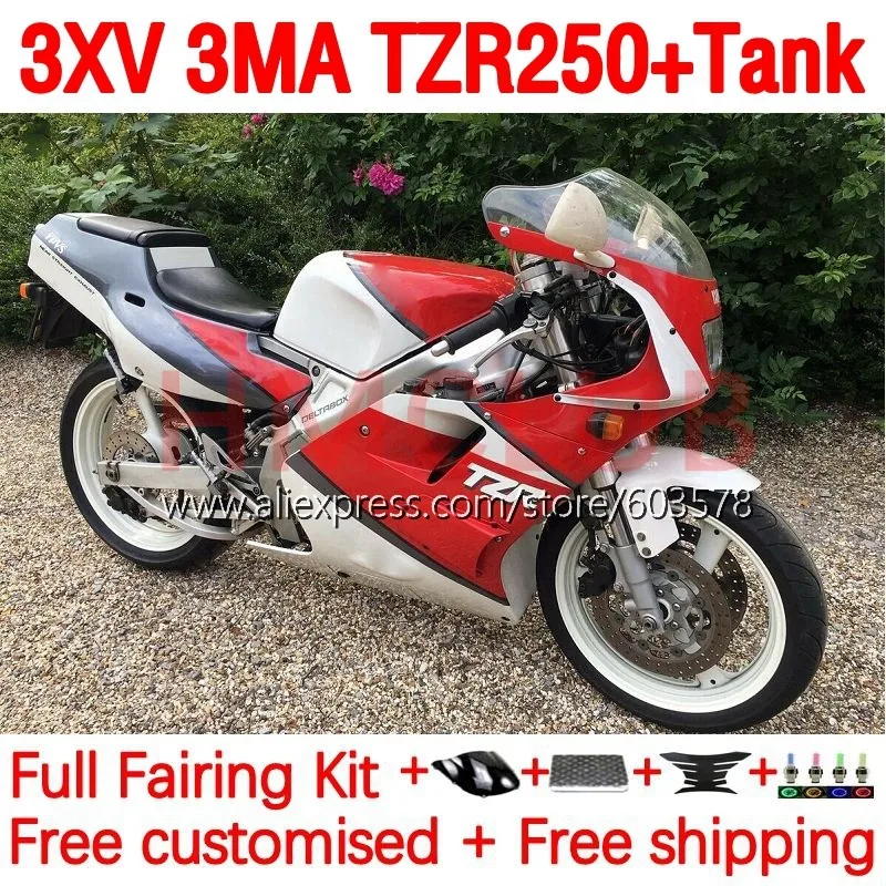 

+ Бак для YAMAHA 3XV 3MA TZR250 TZR-250 TZR 250 RR 92 93 94 95 96 97 1992 1993 1994 1995 1996 1997 обтекатель 203No.142 глянцевый красный