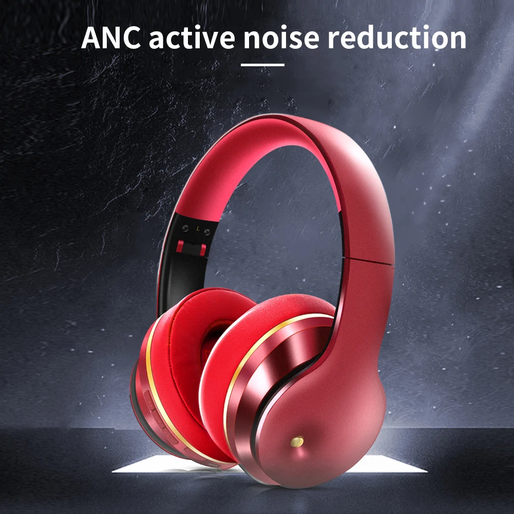 

TWS Wireless Bluetooth 5.0 Foldable Headsets Noise Reduction Gaming Music Headphone Shocking Bass Sports Gamer Earphone With Mic