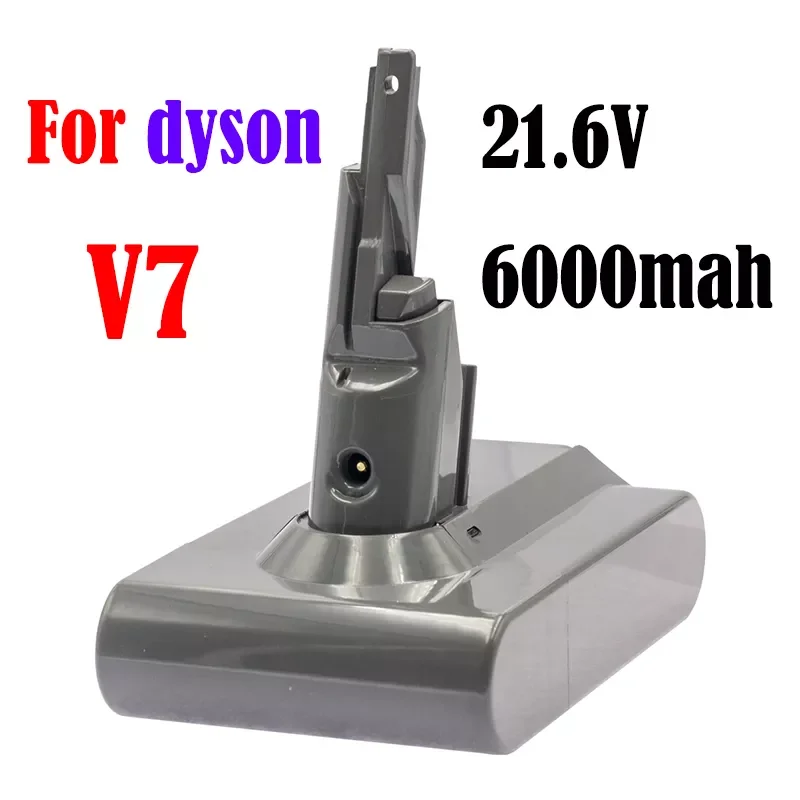

6000mAh 21.6V For Dyson V7 Motorhead Animal Trigger HEPA Car+Boat Absolute V7 Replacement Battery Handheld Vacuum Cleaners L50