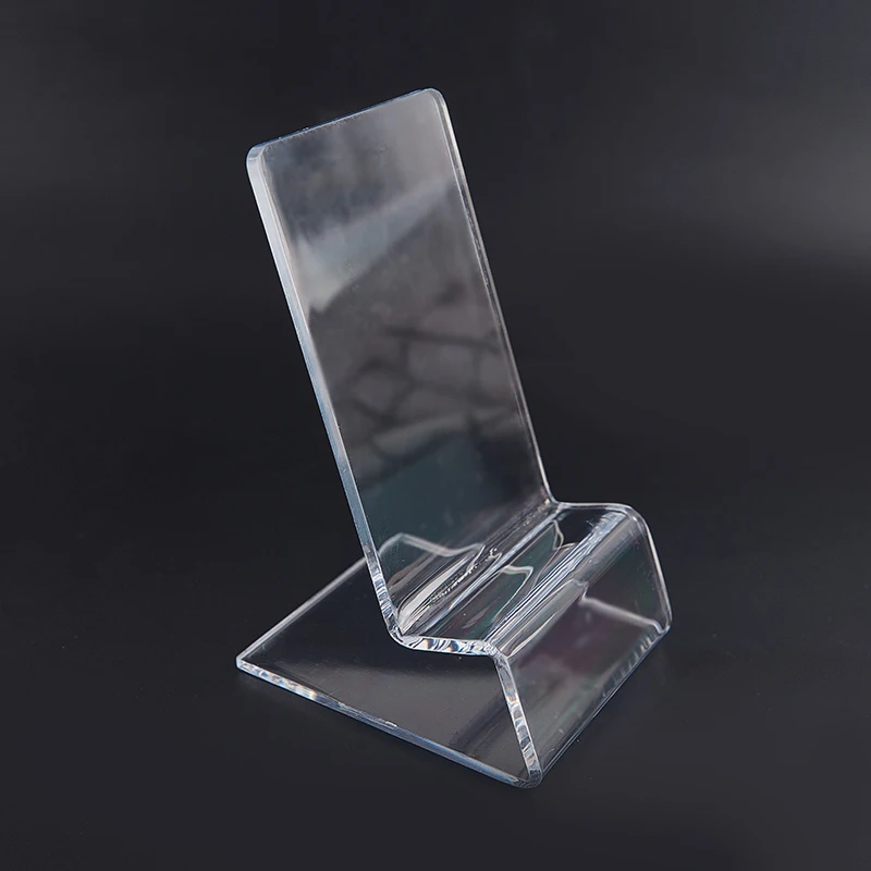 

Clear Plastic transparent Stand Shelf Window Counter Display Showcase