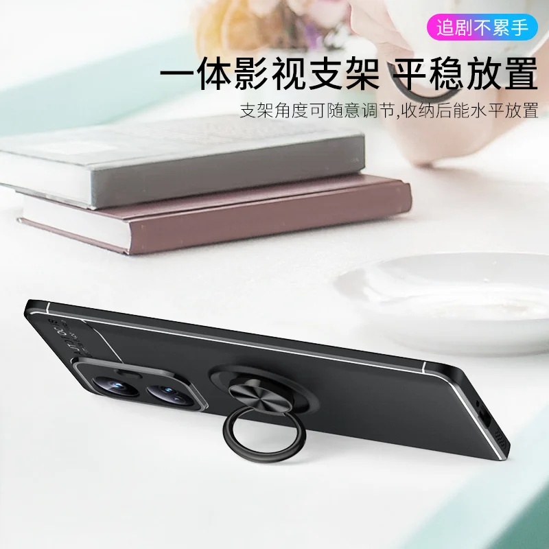 For Realme 10 Pro Plus Case for Realme 10 Pro Plus Cover Funda Shell Megnet Stand Soft Phone Bumper For Realme 10 Pro Plus