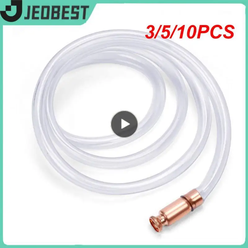 

3/5/10PCS Gasoline Fuel Water Shaker Copper Siphon Filler Pipe Small Universal Manual Pumping Oil Pipe Fittings Portable