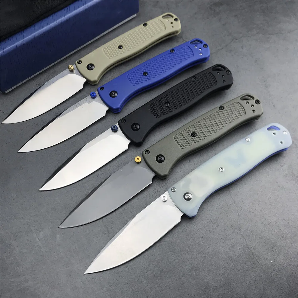 

2023 BM Newest 535 Pocket EDC Folding Knife CPM-20CV Blade Reinforced Nylon Fiber Handle Outdoor Hunting Tactical Camping Tools
