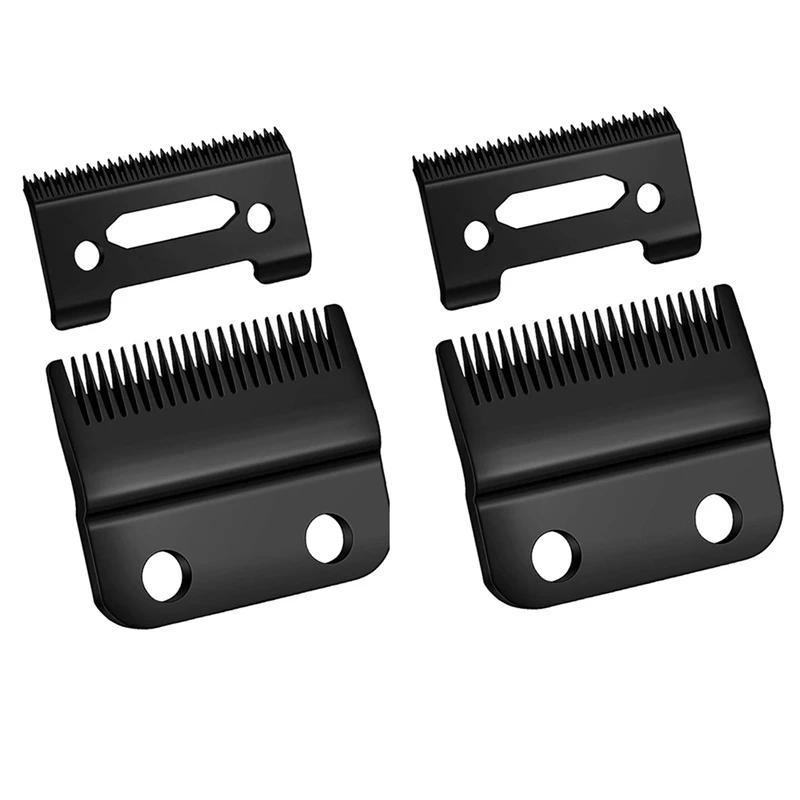 

4 Sets Hair Clipper Replacement Blade Adjustable Hair Clipper Blades Compatible With Wahl 8148, 1919,8591, 8504, 2241