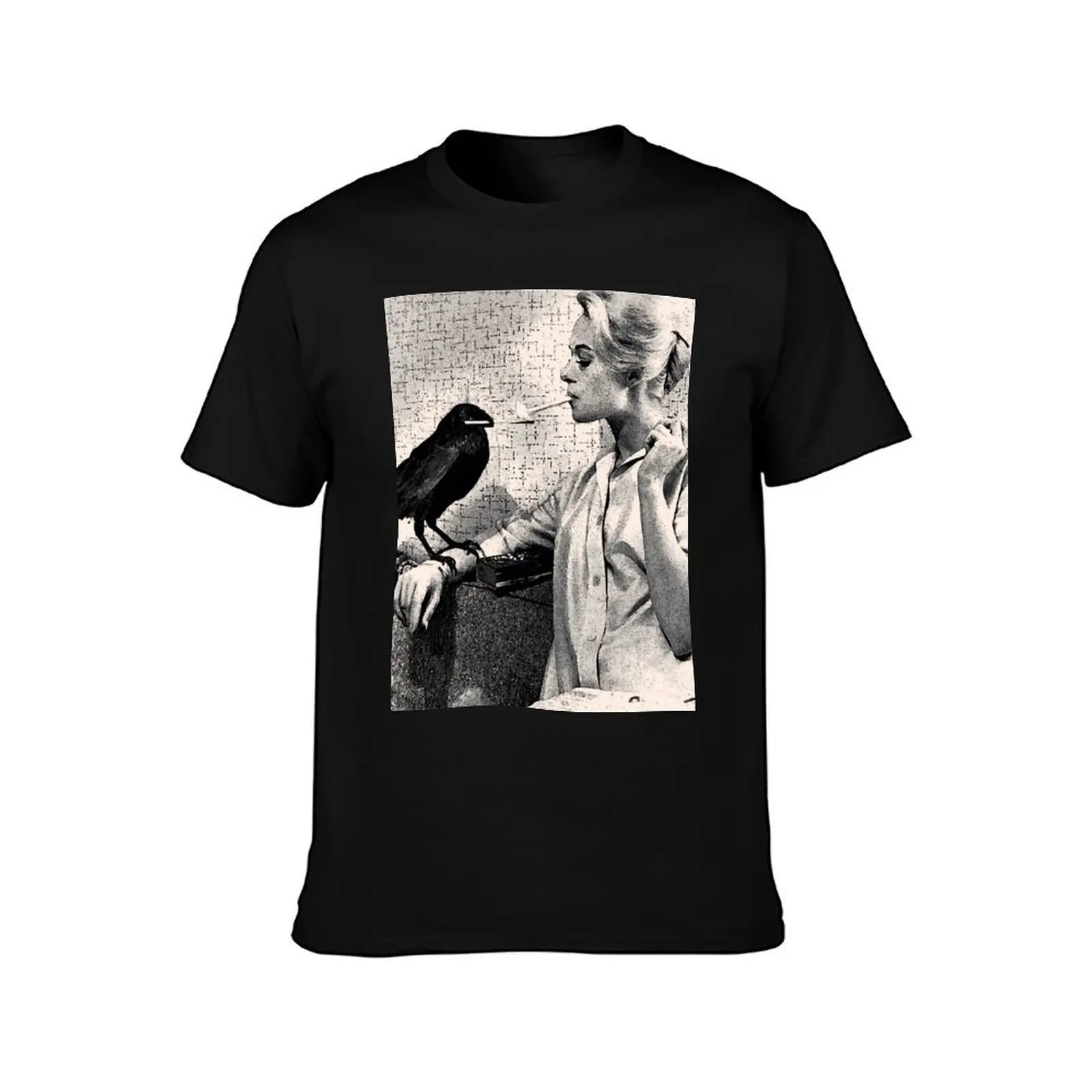 Фото Футболка с рисунком Tippi Hedren, спортивная футболка с короткими рукавами для бега и тренажерного зала №2