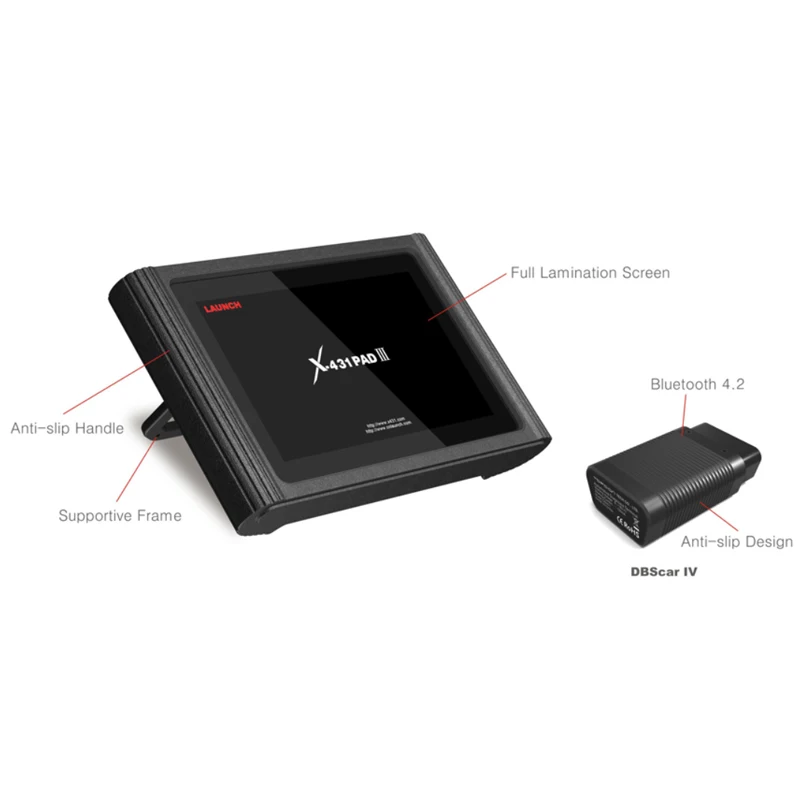 

New Arrival X431Pad III V2.0 Auto Diagnostic Tool Automobile Fault Diagnosis Instrument launch
