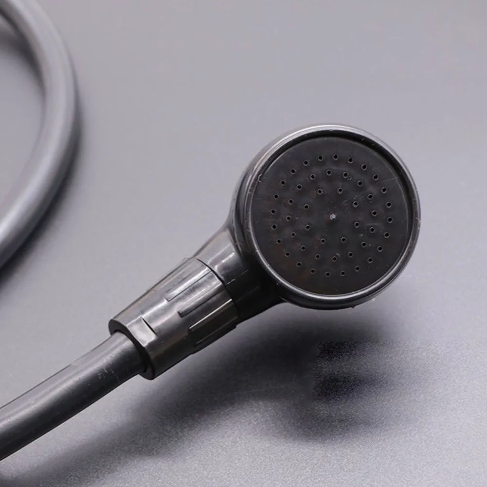 Насадка для душа трубчатая насадка подходит дома ванной комнаты черного цвета