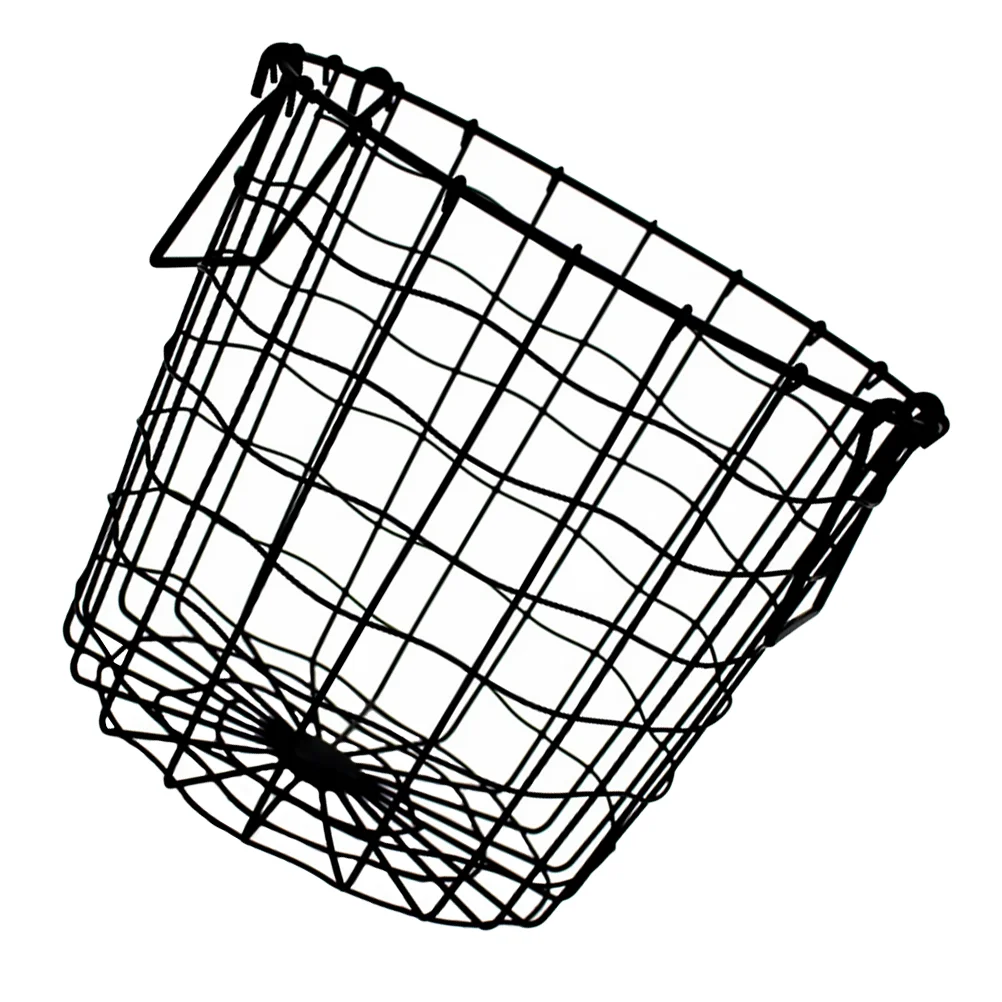 

Dirty Cloth Hamper Stuffs Storage Bag Toys Organizer Baskets Modern Garbage Can Metal Laundry Waste Bin