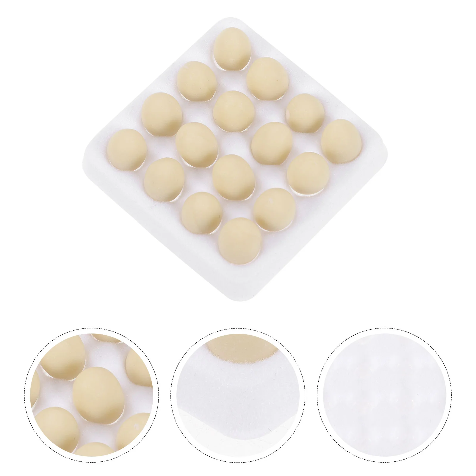 Искусственные птичьи яйца мини-модель дома миниатюрный поддельный поднос для