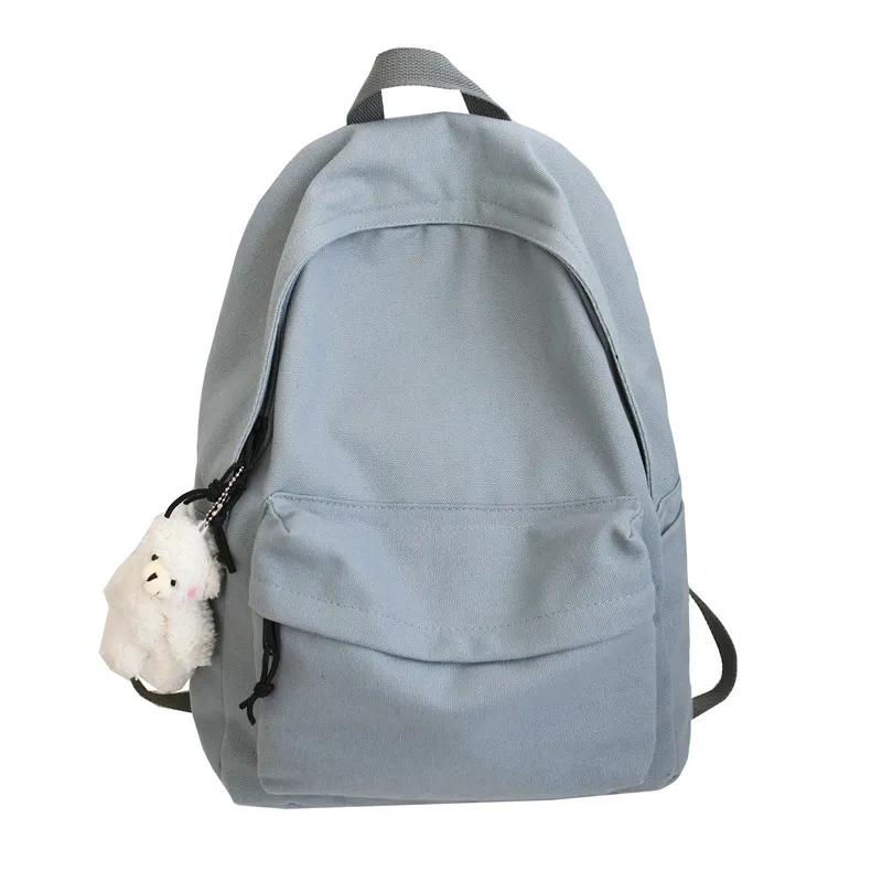 

Women Backpacks for School Teenagers Girls High School Bags College Student Bookbag Canvas Rucksack Casual Korean Bagpack