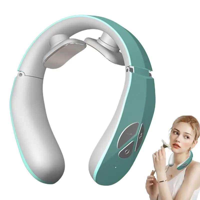 

Electric Neck Massager Portable EMS Neck Massager With U-shaped Design 12 Massage Modes 15 Intensities EMS Neck Massager For