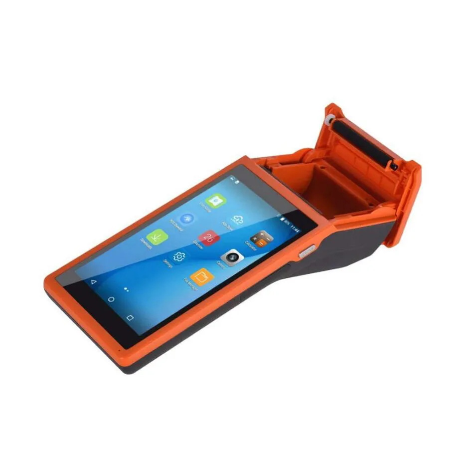 

Android pda pos terminal thermal printer barcode scanner mobile pos machine