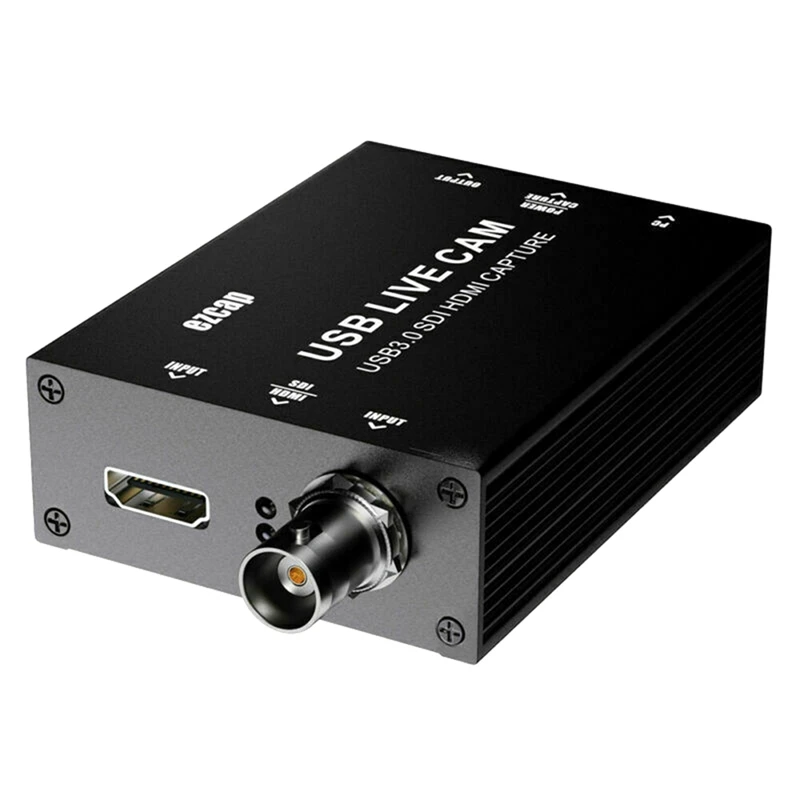 

Ezcap 327 SDI HDMI-совместимая карта видеозахвата Type C к USB 1080P 60Fps запись прямой трансляции для игровой видеокамеры