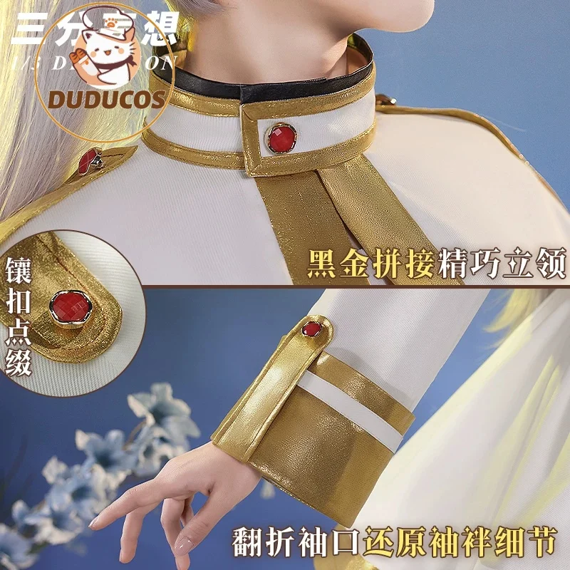 Фото В НАЛИЧИИ: Костюм для косплея Фрирен (Frieren Cosplay) из аниме DUDU-SR, женский костюм ведьмы на Хэллоуин, косплей Фрирен №3