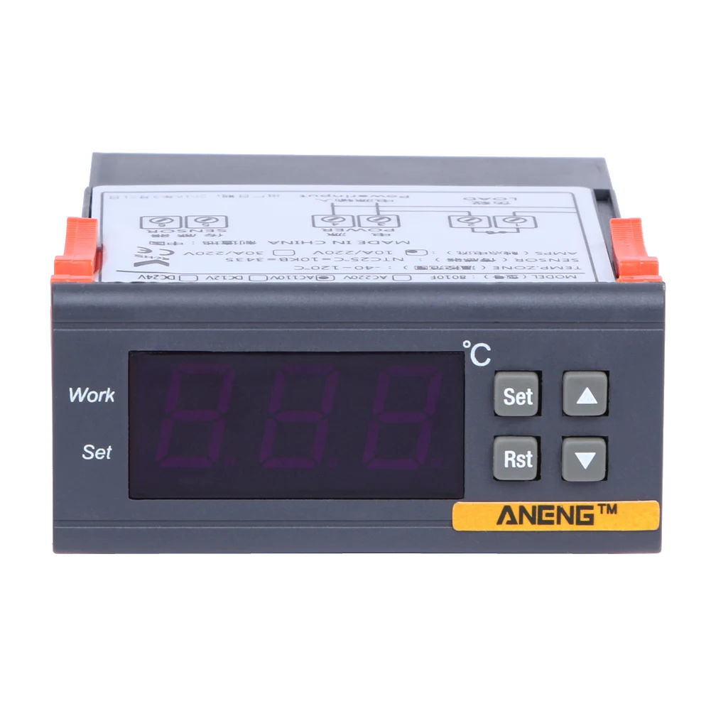 

Digital Temperature Controller Thermostat Thermoregulator incubator Relay LED 10A Heating Cooling 110V