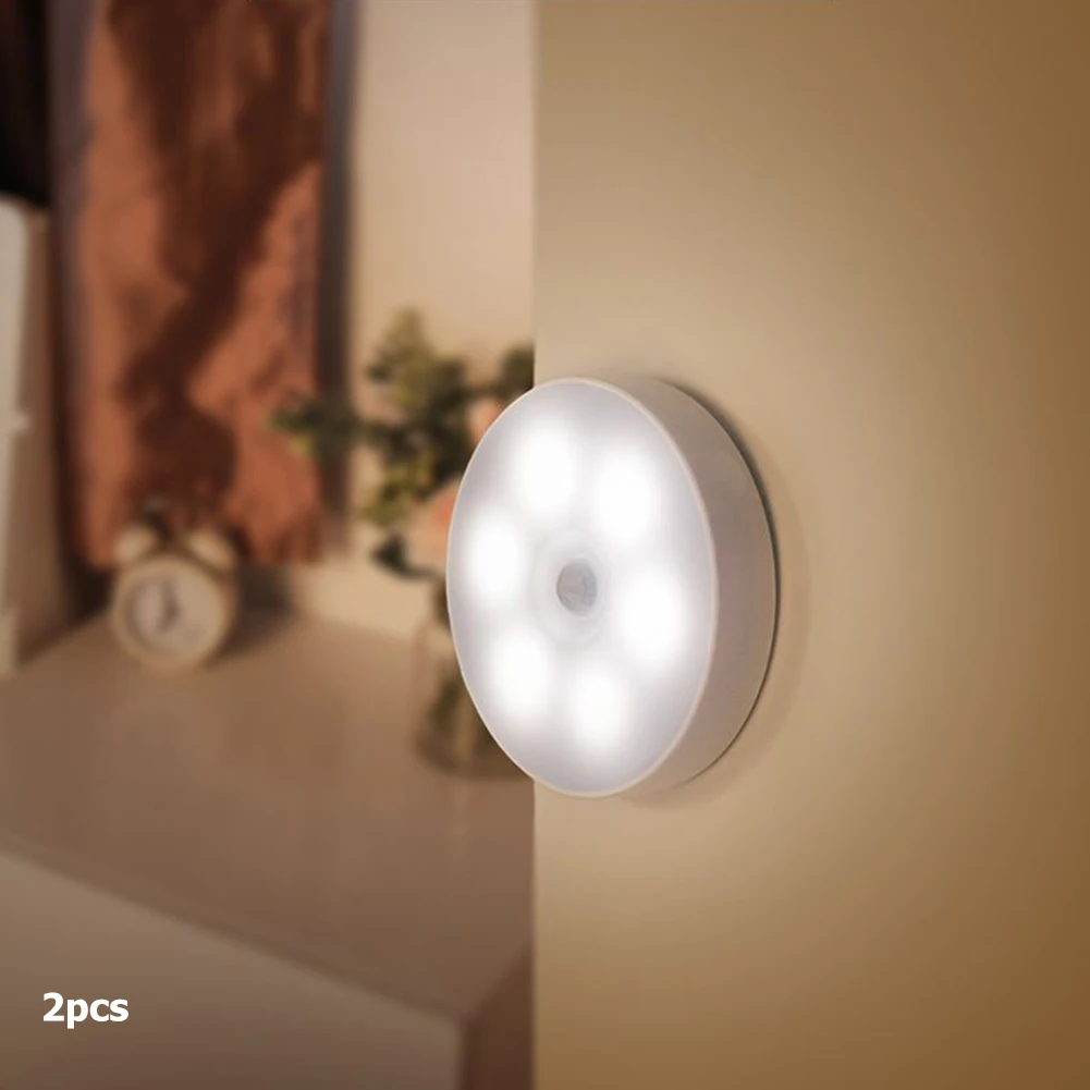 

Motion Sensor LED Night Light Closet Lamp Stair Wall Lights for Home Bedroom Closet Kitchen Wardrobe Induction Nightlight