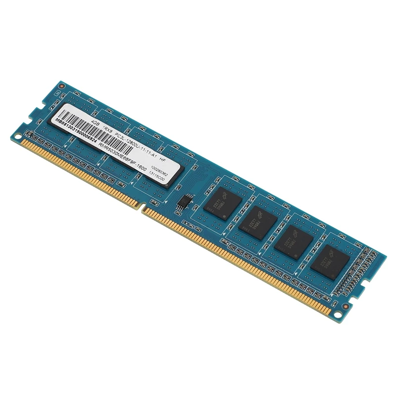 

Память ОЗУ DDR3 для настольного компьютера, 4 Гб, 1600 МГц, 1RX8, 240 контактов, 1,35 в, CL11 DIMM ОЗУ для материнской платы AMD