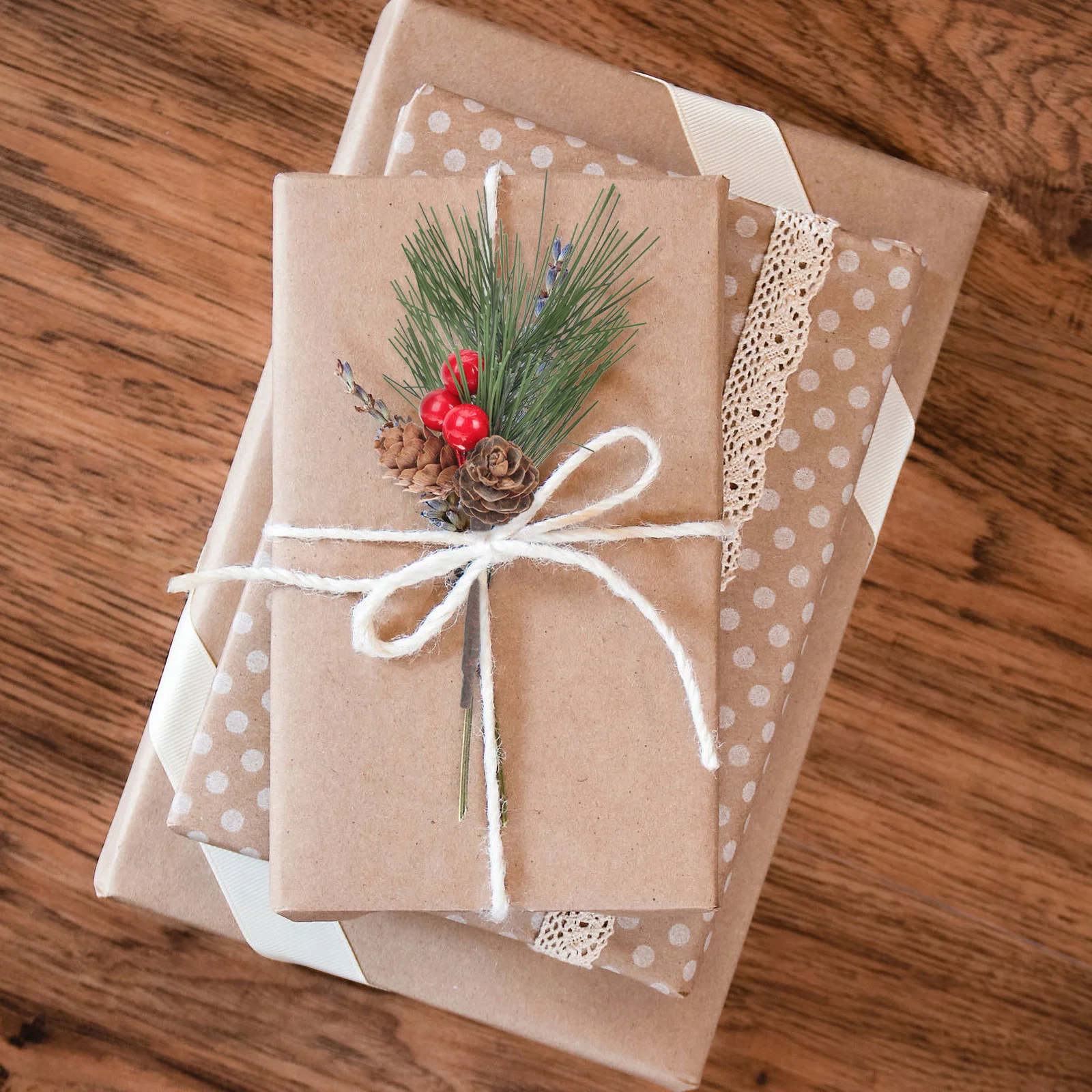 

Pine Picks Berries Christmas Artificial Berry Stems Tree Branches Holly Decor Wreath Flowerdesktop Winter Spray Decoration Diy