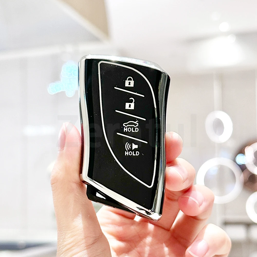 

Чехол для автомобильного ключа, брелок для Lexus 3/4 кнопки NX ES UX US RC LX GX IS RX 200 250h 350h LS 450h 260h 300h UX200 Аксессуары