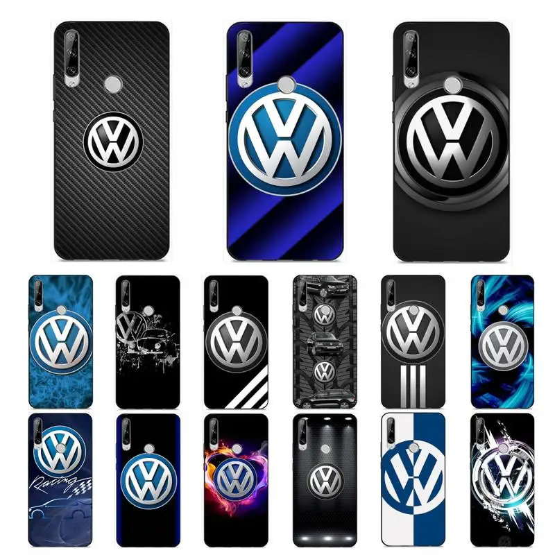 

Car v-volkswagen Phone Case for Huawei Y 6 9 7 5 8s prime 2019 2018 enjoy 7 plus