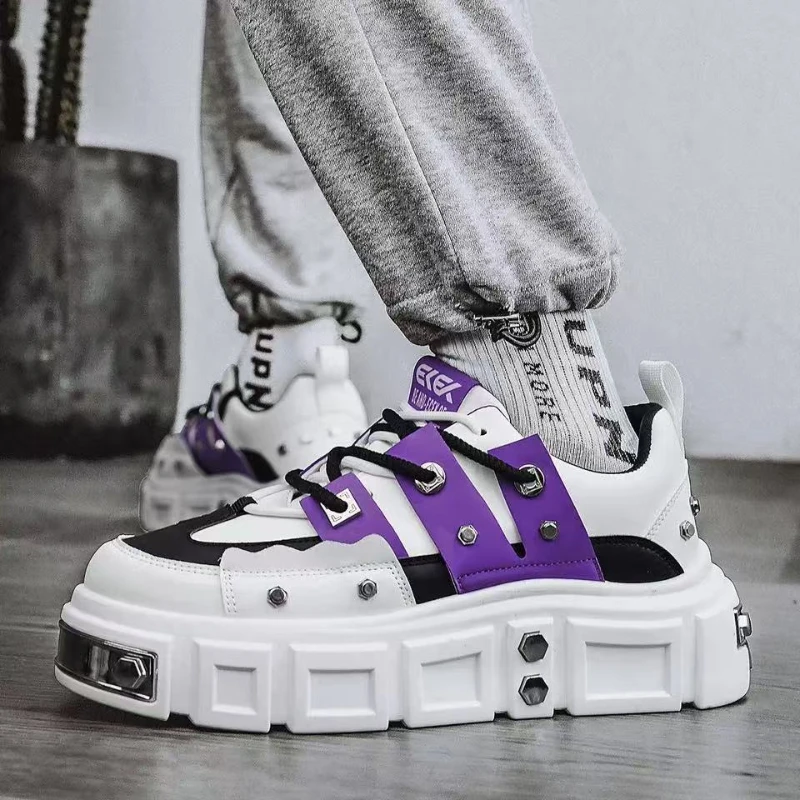 Модные оригинальные мужские туфли для скейтборда дизайнерские кроссовки с