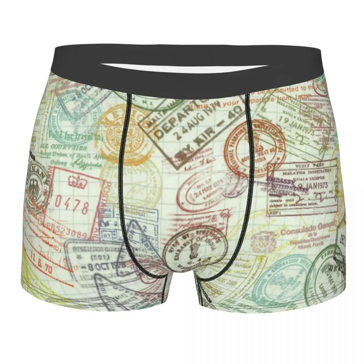Новинка мужские шорты-боксеры мужское нижнее белье для путешествий