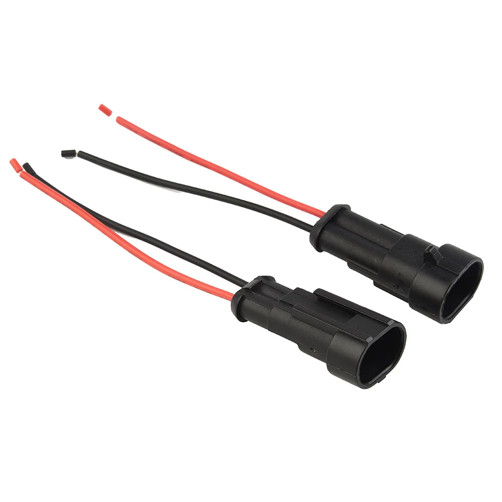 Надежное соединение 2-контактный 12 В водонепроницаемый комплект разъемов для