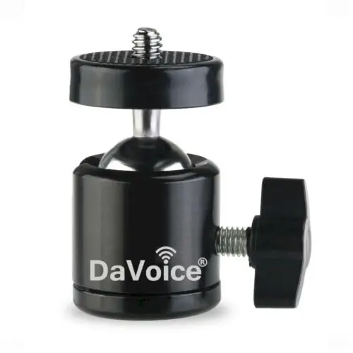 

360° SWIVEL MINI BALL HEAD 1/4" SCREW MOUNT BRACKET HOLDER FR DSLR CAMERA TRIPOD