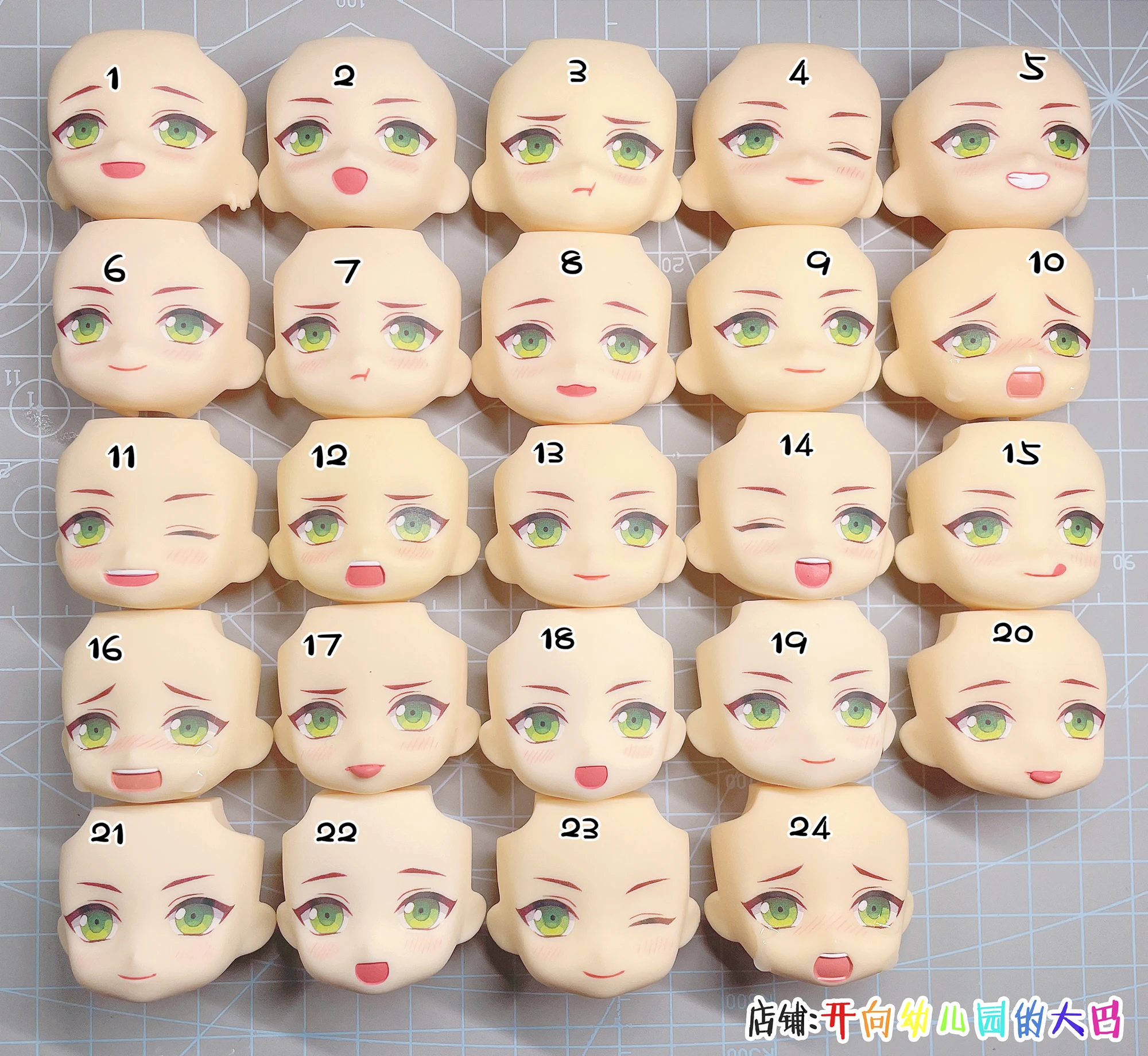 

Набор игр со звездами, исара Мао, ручная работа, OB11, чередующееся лицо с водяной пастой, Сменное лицо, милое Аниме, подарок для косплея