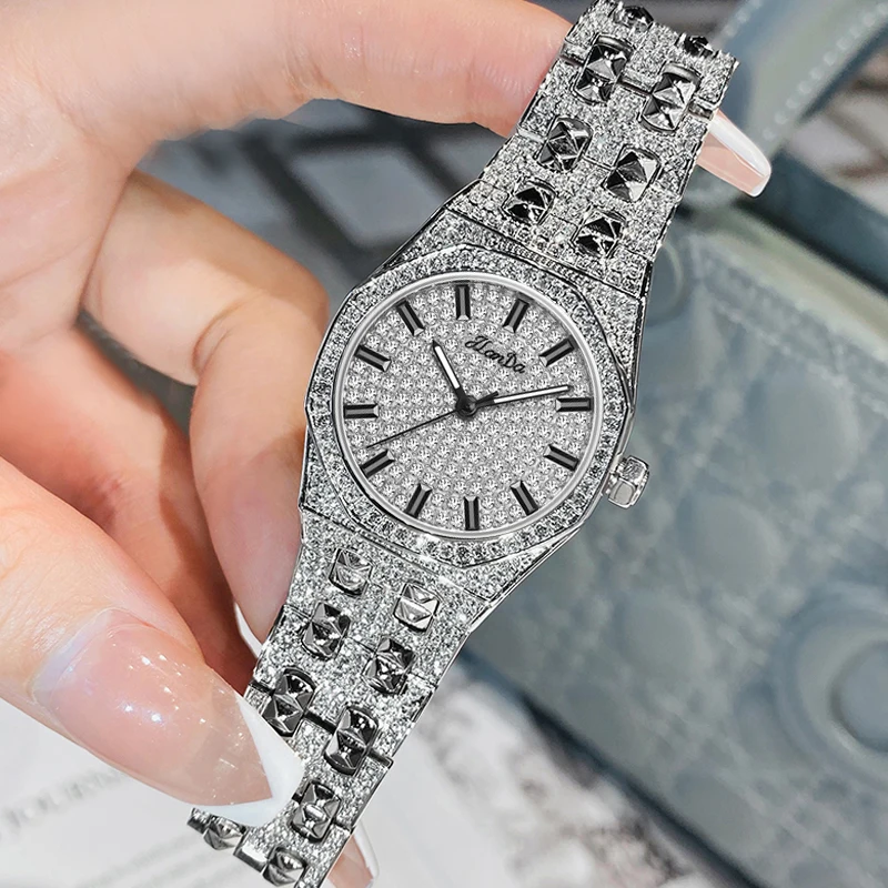 2023 New Luxury Design Quartz Watch for Women Fashion Casual High Quality Wrist Watches Stainless Steel Wristwatches Female