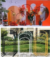 3pcs advertising stand billboard frame wedding backdrop arch stage background birthday party welcome decor iron flower shelf