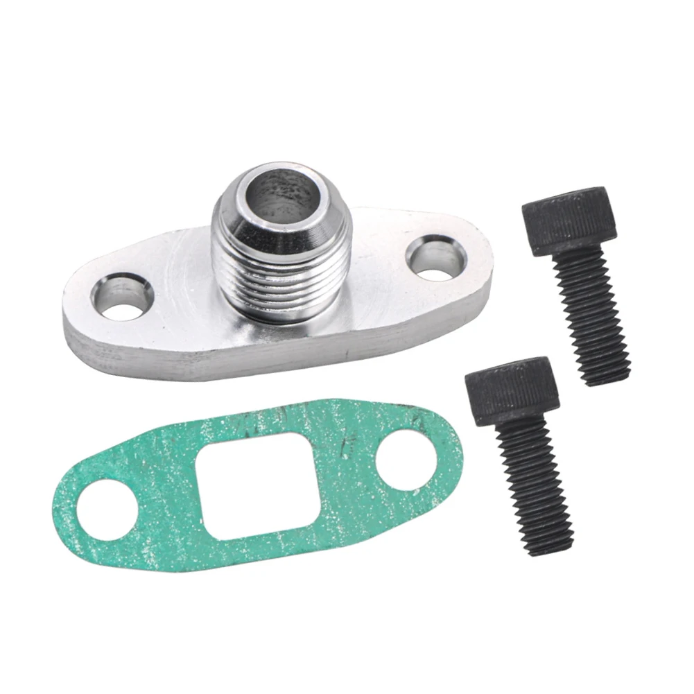 Gasket Oil Flange For Turbo Kit M8x1.25mm Bolt Spare Parts Accessories