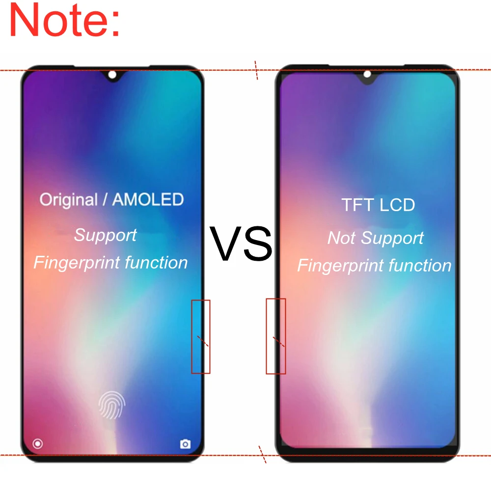 6.53 For OPPO Realme X RMX1901 RMX1903 LCD Display Touch Screen Assembly Replacement K3 CPH1955