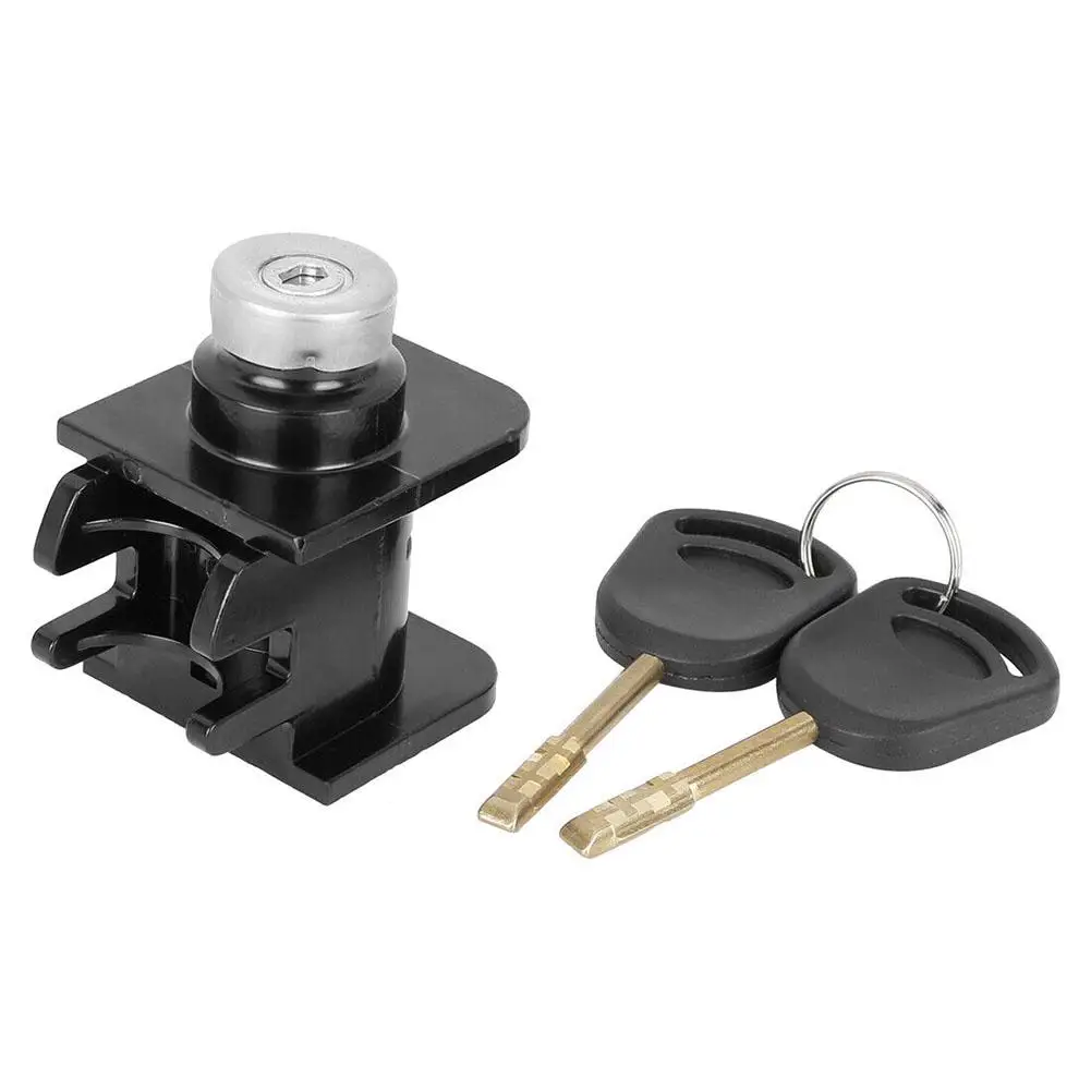 

Engine Hood Bonnet Lock-Latch Catch Cylinder With Key Yc15-16b970-ad Compatible For 02-06 Ford Transit