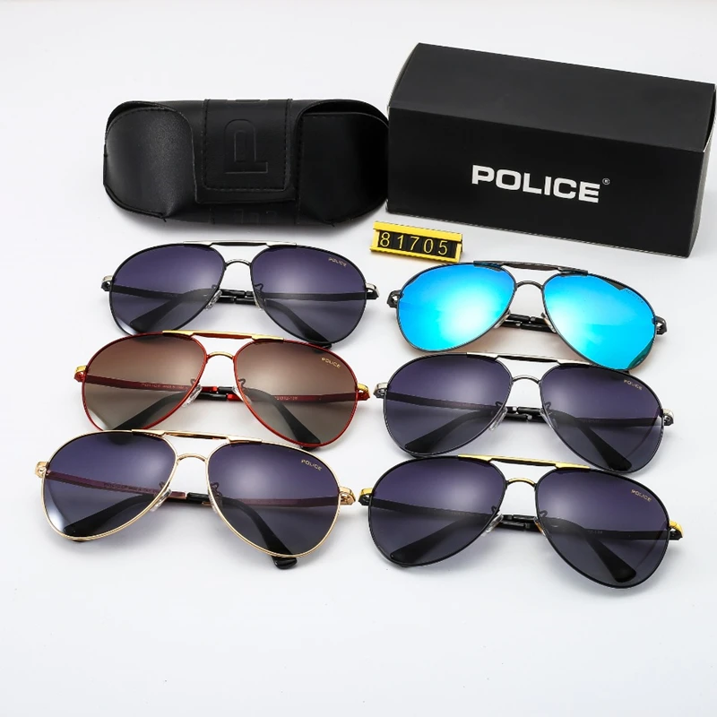 POLICE Women Luxury Brand Sunglasses For Men 2022 Pilot Polarized Sun Glasses Men UV400 Eyewear Gafas De Sol Oculos De Sol Gafas images - 6