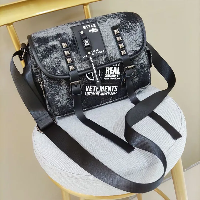 

CFUN YA Luxury Denim Teen Shoulder Bags Handbag Women Messenger Bags Female Bags Casual Tote Bags for Girls Lady Crossbody Bag