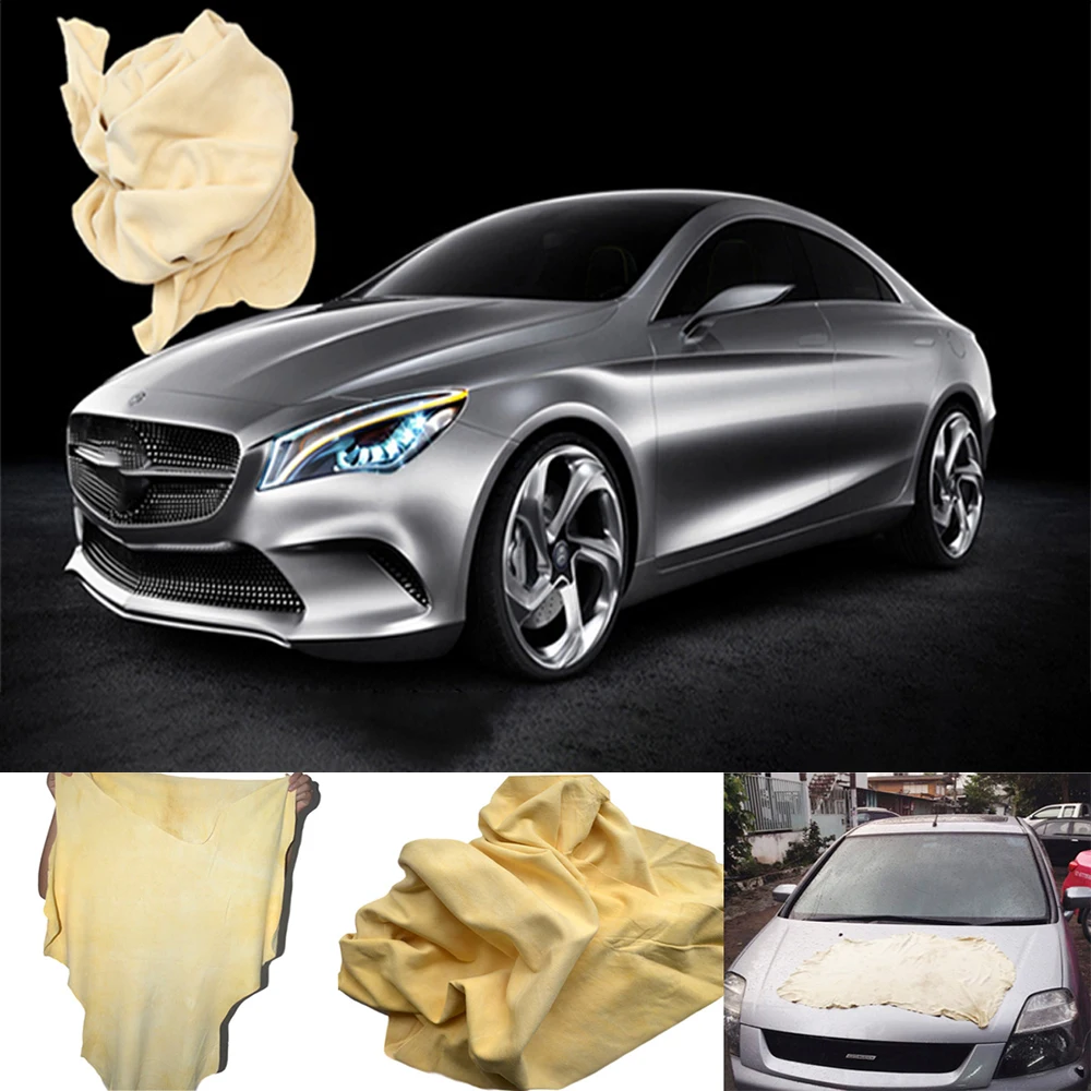 1 шт. натуральная замша для автомобиля и мотоцикла 70X100 см | Автомобили мотоциклы