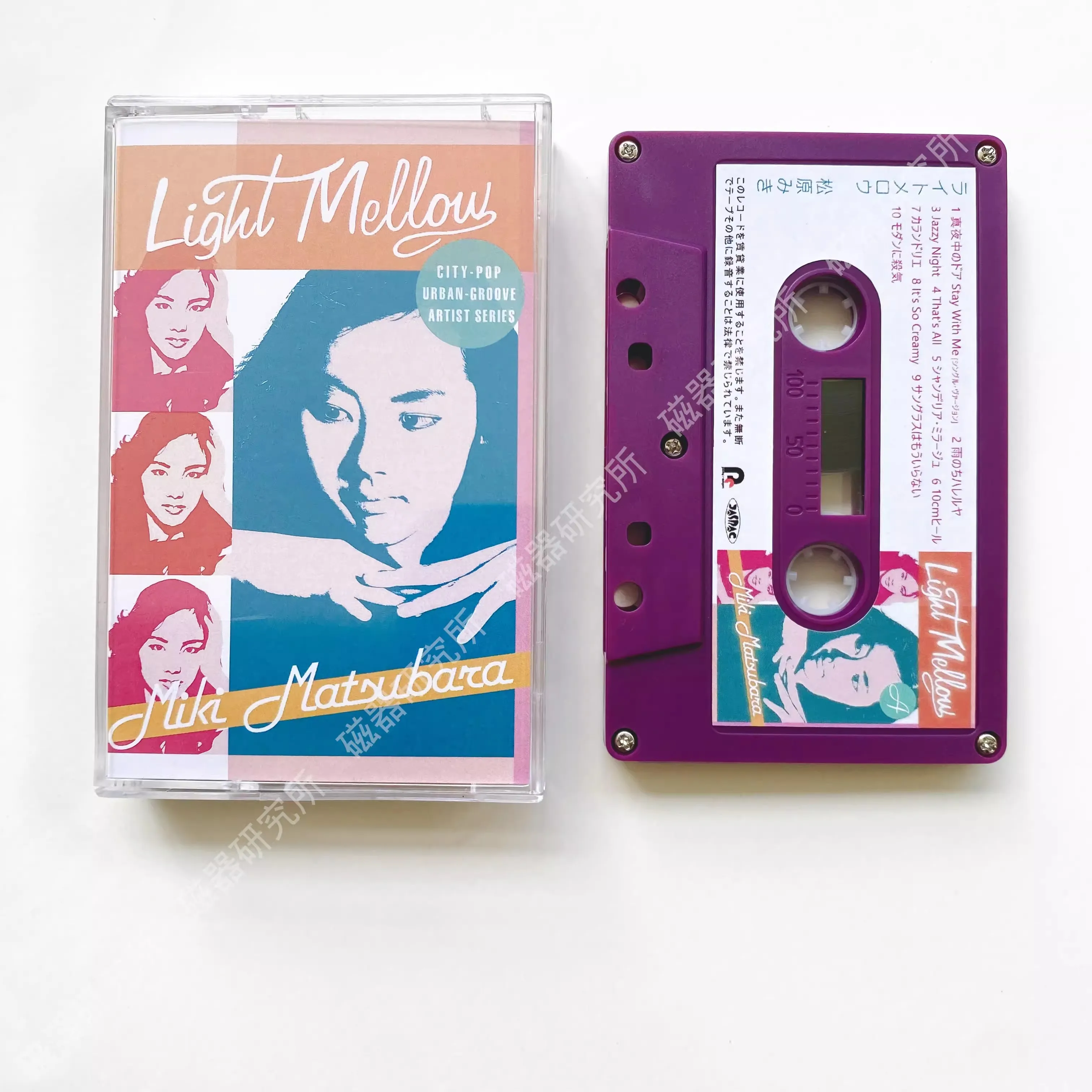 Фото Музыкальная лента Pop Miki Matsubara Light Mellow Album Mayonaka no Door Stay with Me Кассеты Косплей Walkman Recorder Soundtrack Box №1