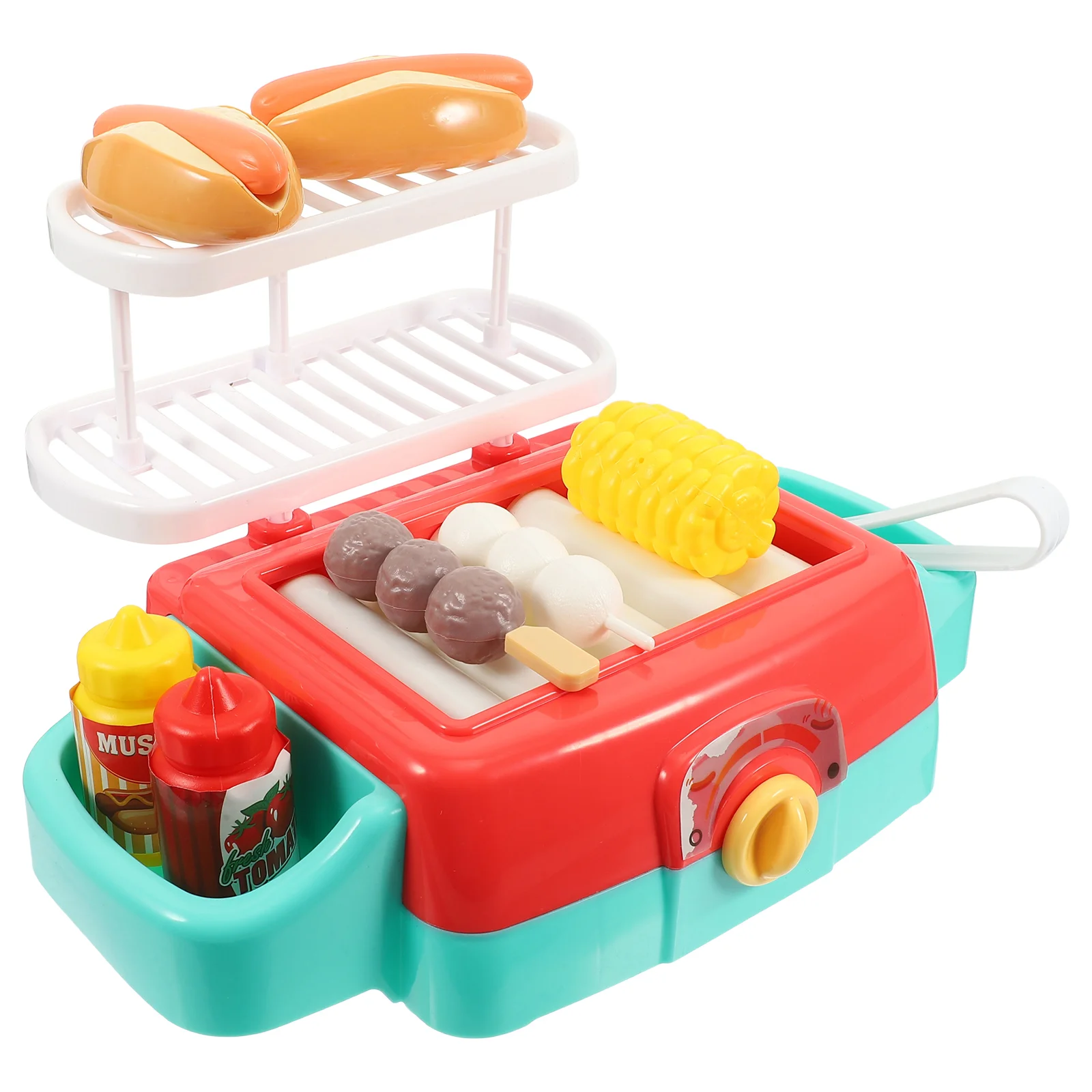 

Play House Fruit Machine Mini Power Washer Kids Playing Toy Barbecue Grill Abs Environmentally Friendly Plastic Miniature Child