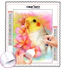 Алмазная вышивка 5D DIY наборы для алмазной живописи с AB сверлом, живопись с мозаикой в виде попугая, украшение для дома, подарочное искусство