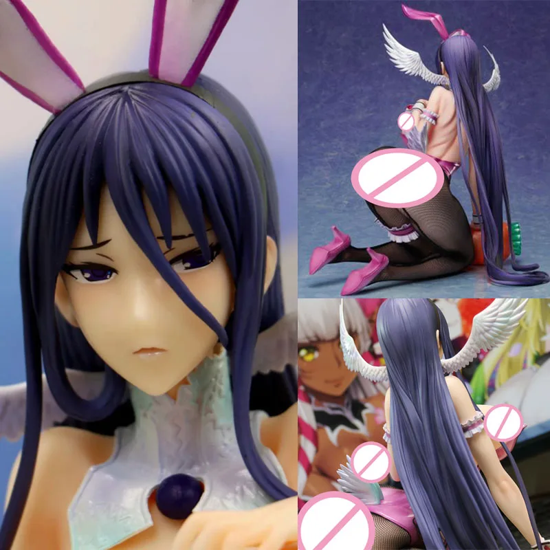 Горячая аниме Волшебная фигурка девушки мисая нохара сидячий кролик Ver. С