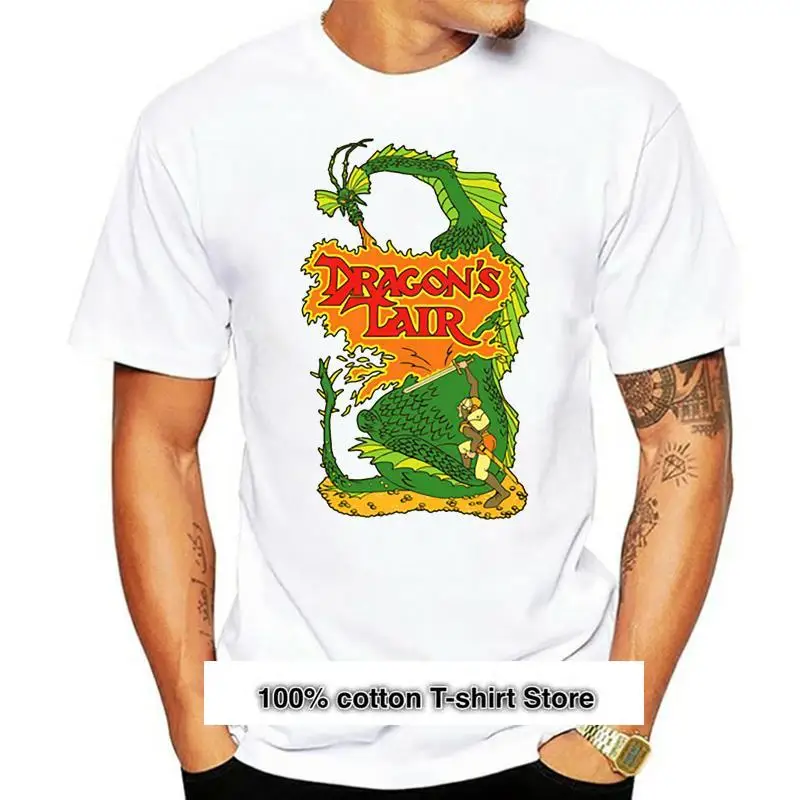 

Camiseta de Dragon'S Lair nueva (Nwt), camiseta personalizada Retro de videojuegos, elige tu talla de los 80