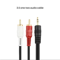 1 5m3m5m20m audio line cable 3 5mm stereo male jack to 2 rca y cable for pc dvd tv vcr speakers camera video audio cable cord