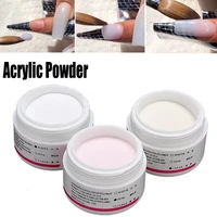 acrylic powder clear pink white carving crystal polymer 3d nail art tips building manicure acrylic powder for nails nail art 1pc