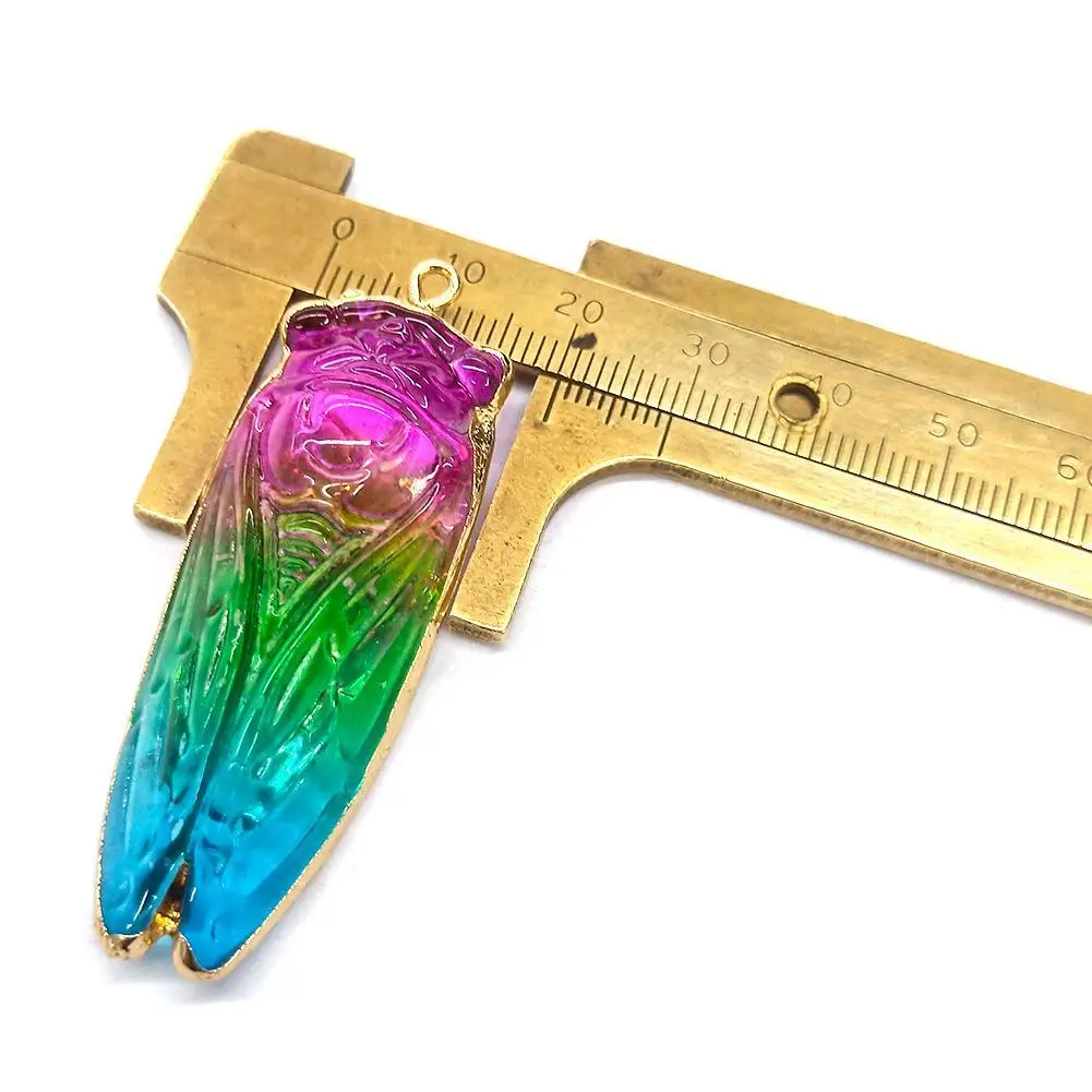 Хрустальный красочный подвесной разноцветный камень украшения ожерелье ремесла