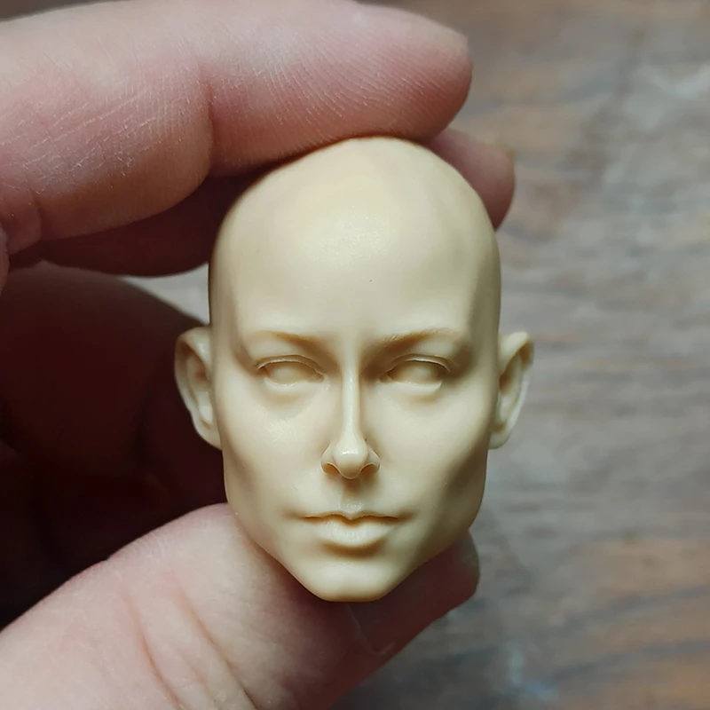 

Женская обнаженная макияжная монахиня темпераментная Красивая Женская Неокрашенная белая скульптура резьба модель для 12-дюймовых экшн-фи...