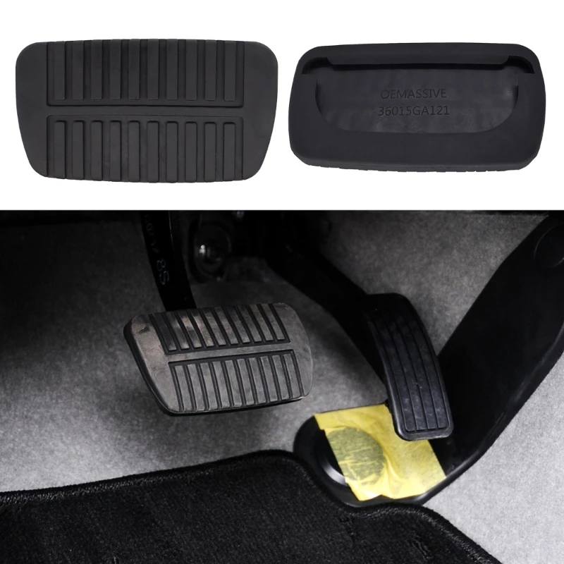 

Brake Pedal Rubber Pad Car Clutch Brake Pedal Cover 36015GA121 Quick Installation Rubber Material for Subaru-Forester J60F