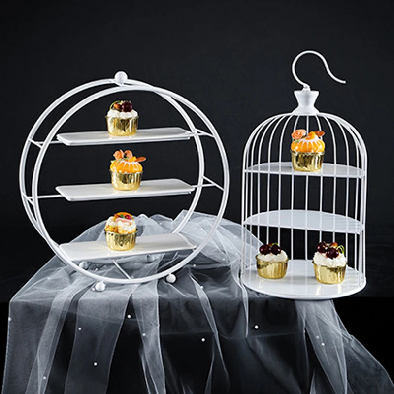 

Фоторамка для торта в Европейском стиле, свадебный реквизит, железная тарелка для торта, выставочная стойка